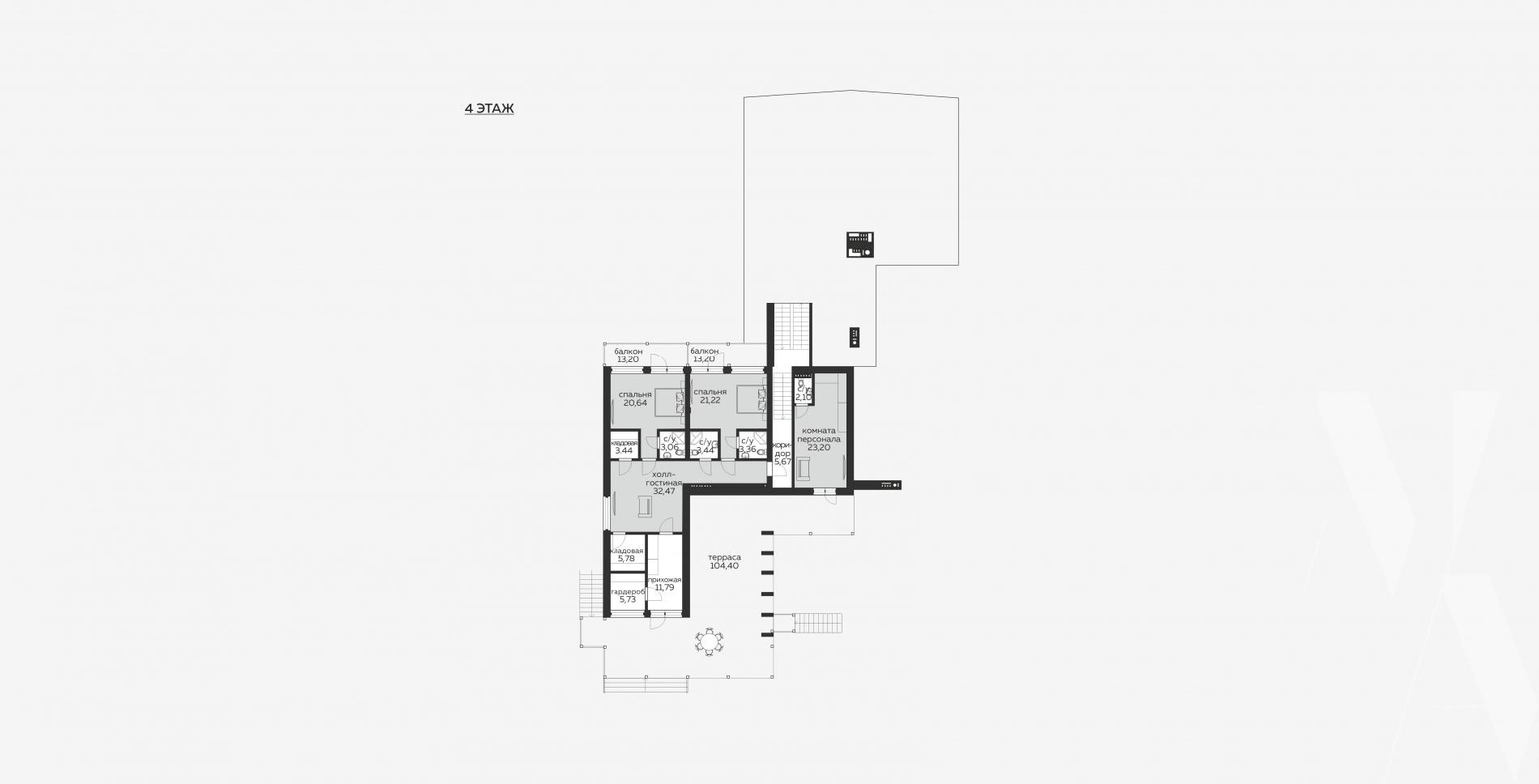 Планировка проекта дома №m-349 m-349_f (9).jpg